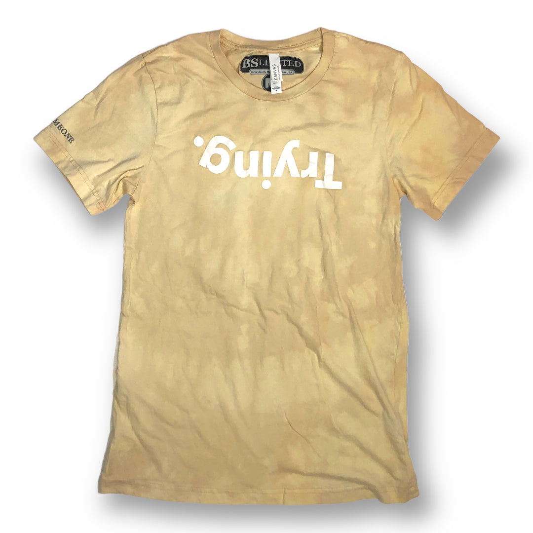 Trying - Box | Tan Medium (T Shirt)