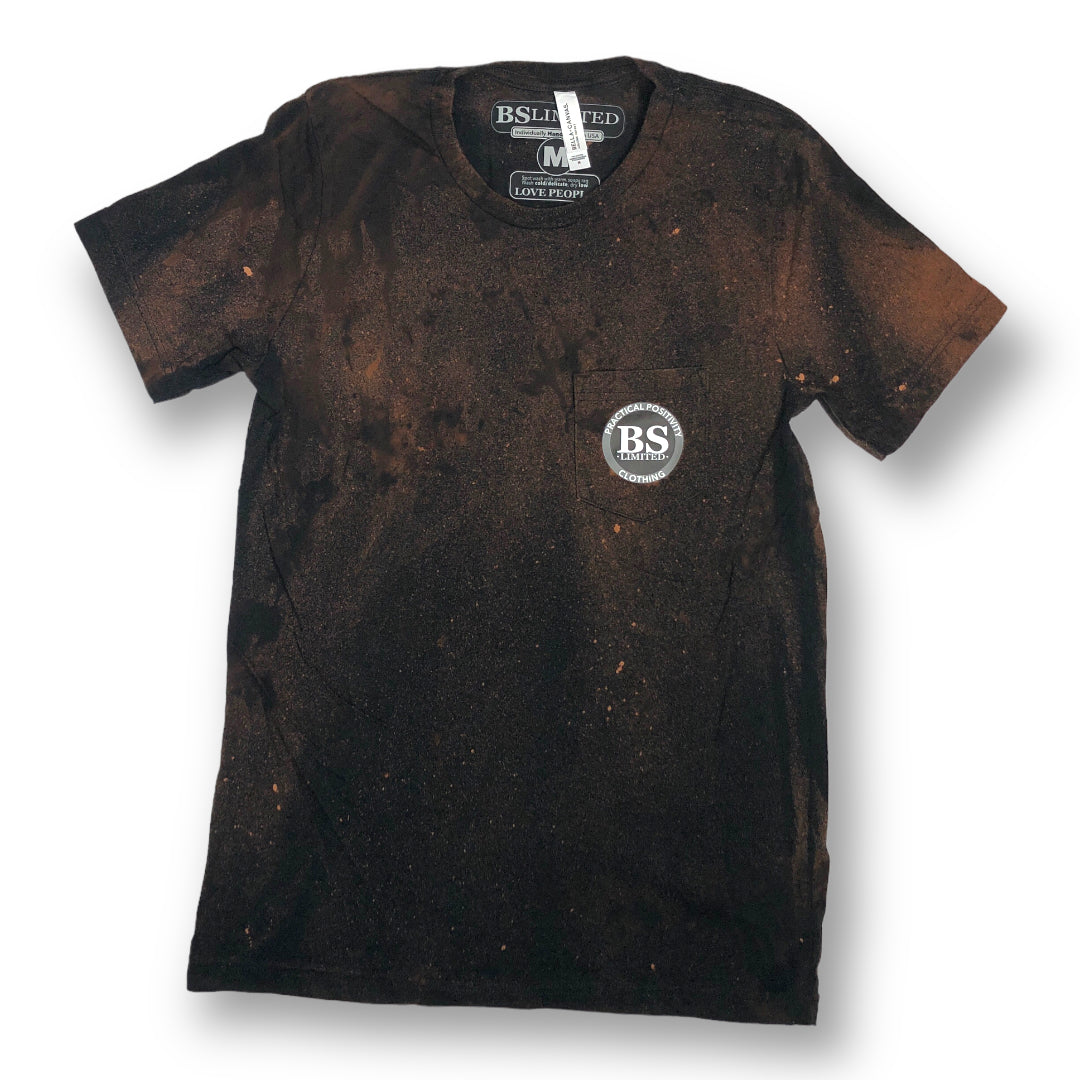Logo - Box | Black Medium (Pocket T Shirt)