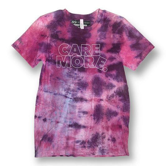 Care More - Box | Fuchsia and Purple Medium (T Shirt)