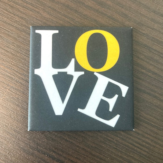 Love | 2" square magnet